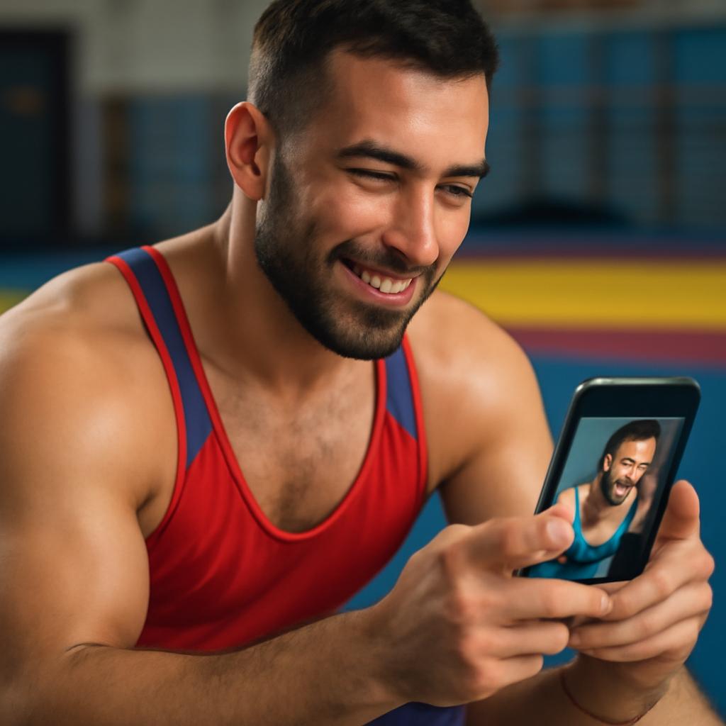 app amizade para praticantes de lutas olímpicas