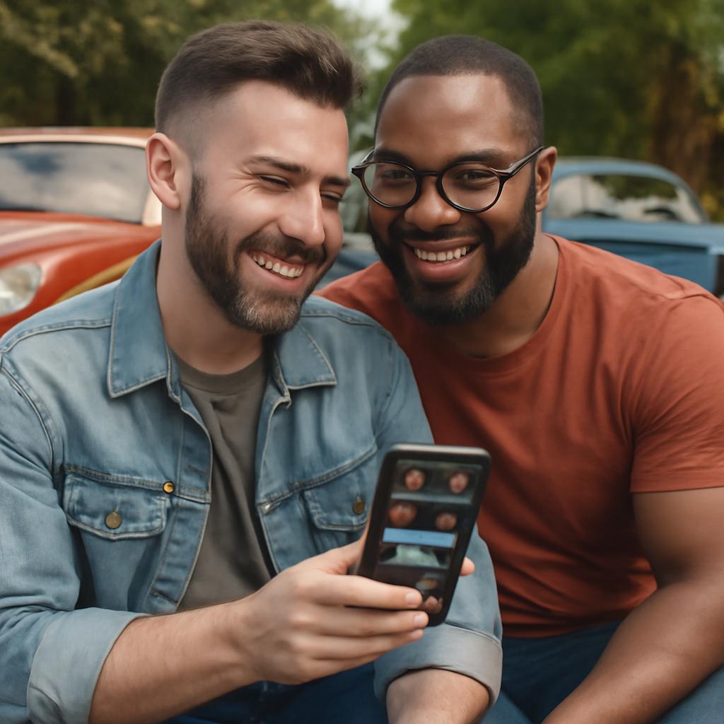 app amizade para amantes de carros antigos