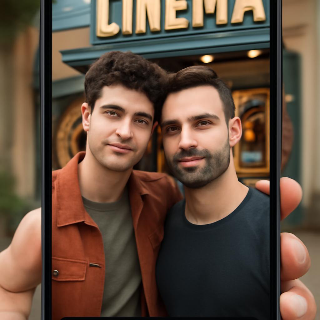app amizade para amantes de cinema italiano