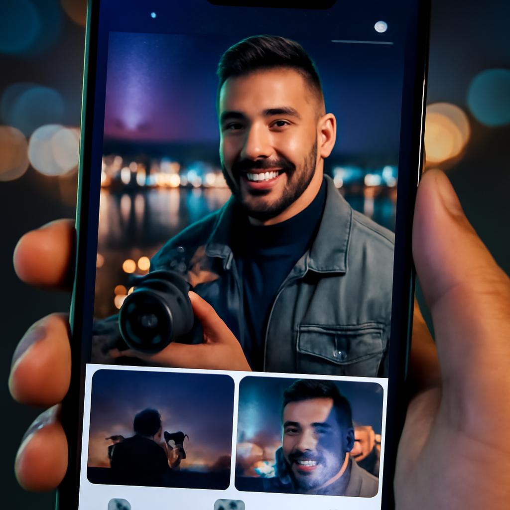app amizade para entusiastas de fotografias noturnas