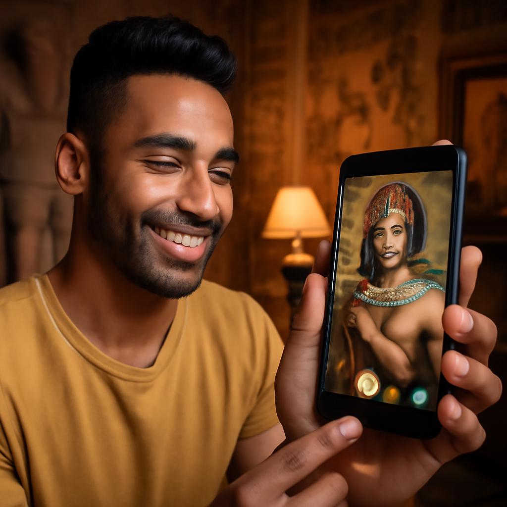 app amizade para quem gosta de cultura egípcia
