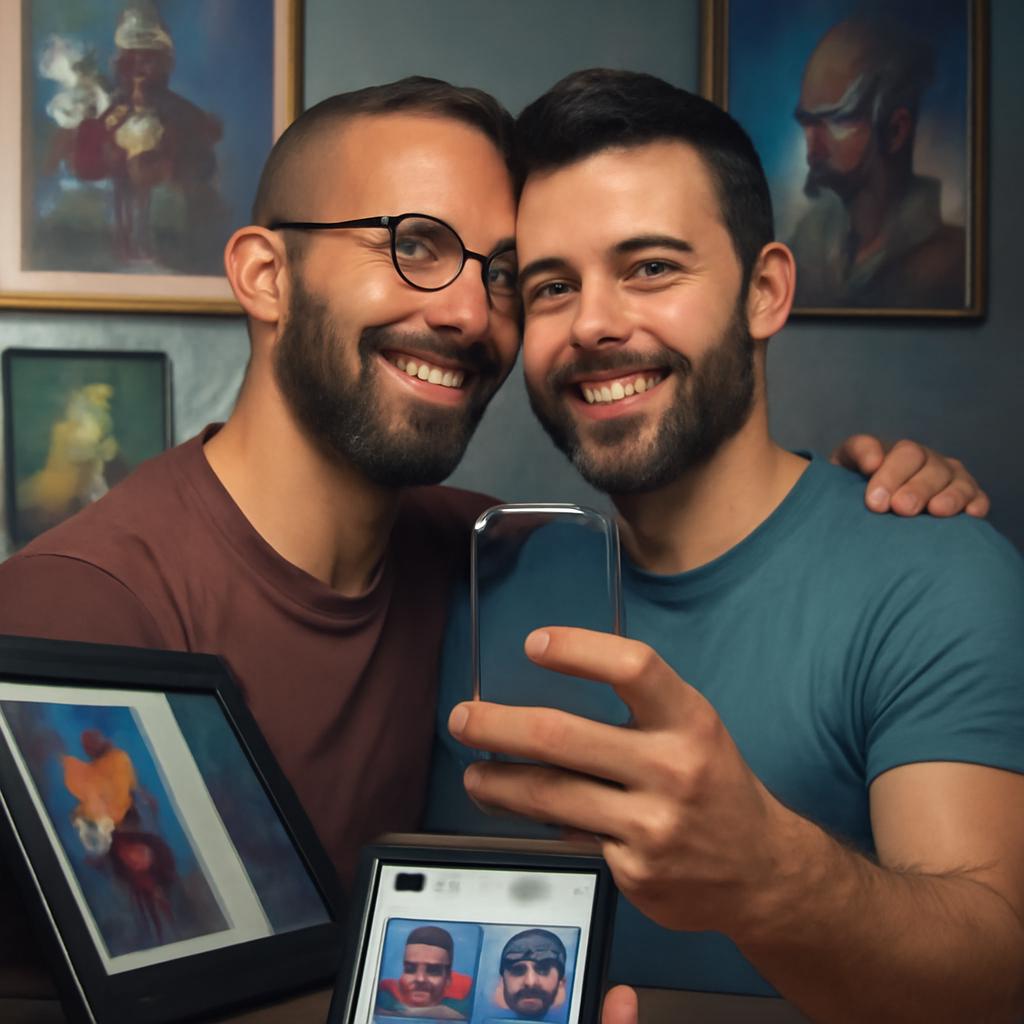 app amizade para fãs de arte digital