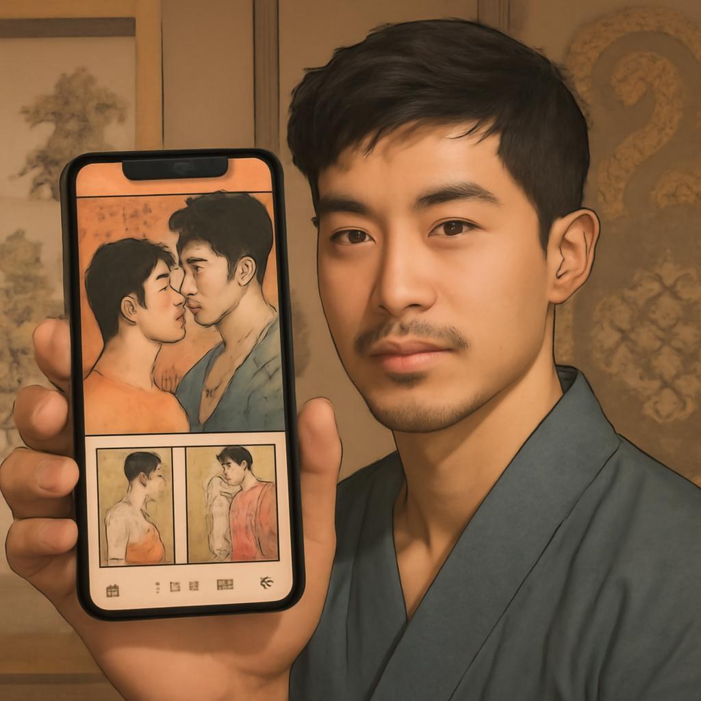 app amizade para amantes de arte oriental