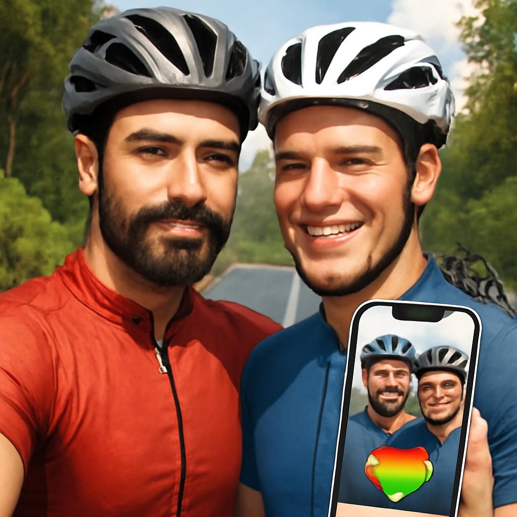 app amizade para praticantes de ciclismo de estrada