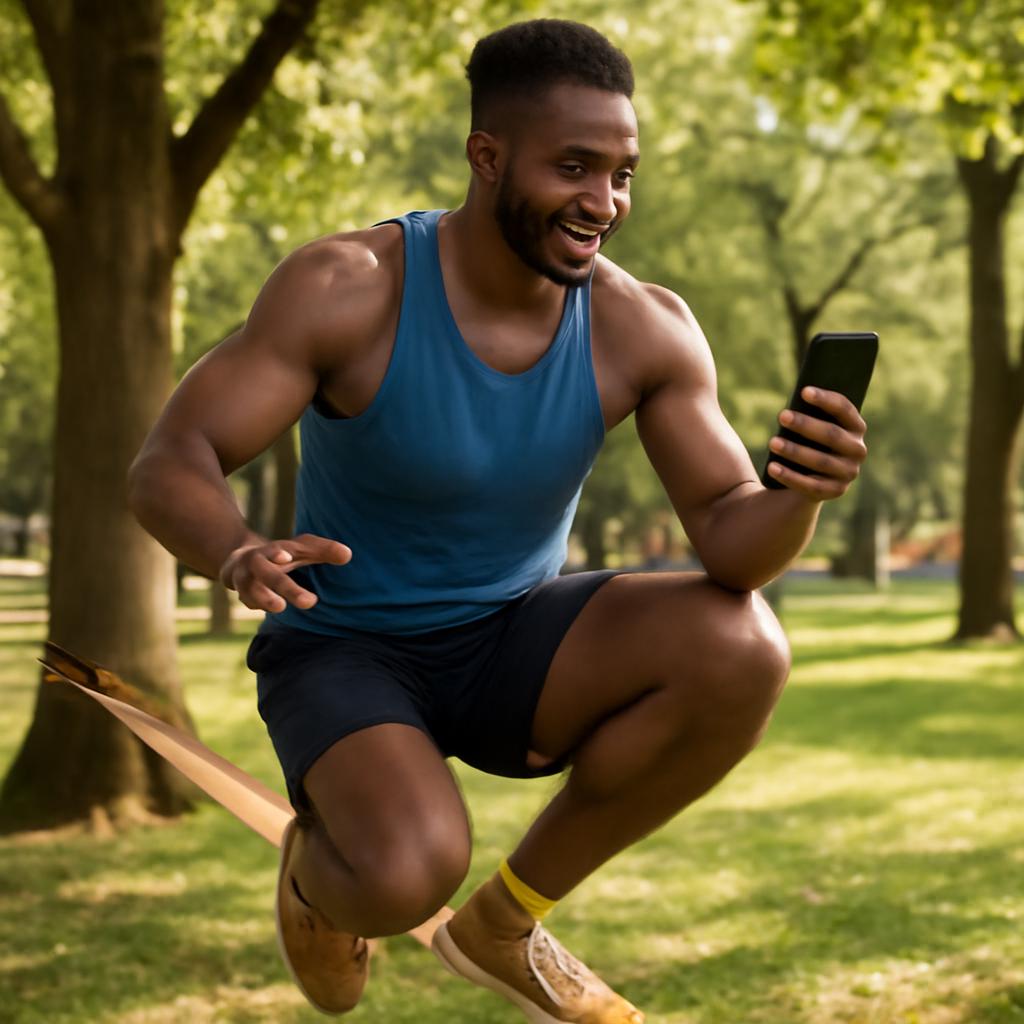 app amizade para praticantes de slackline em parques