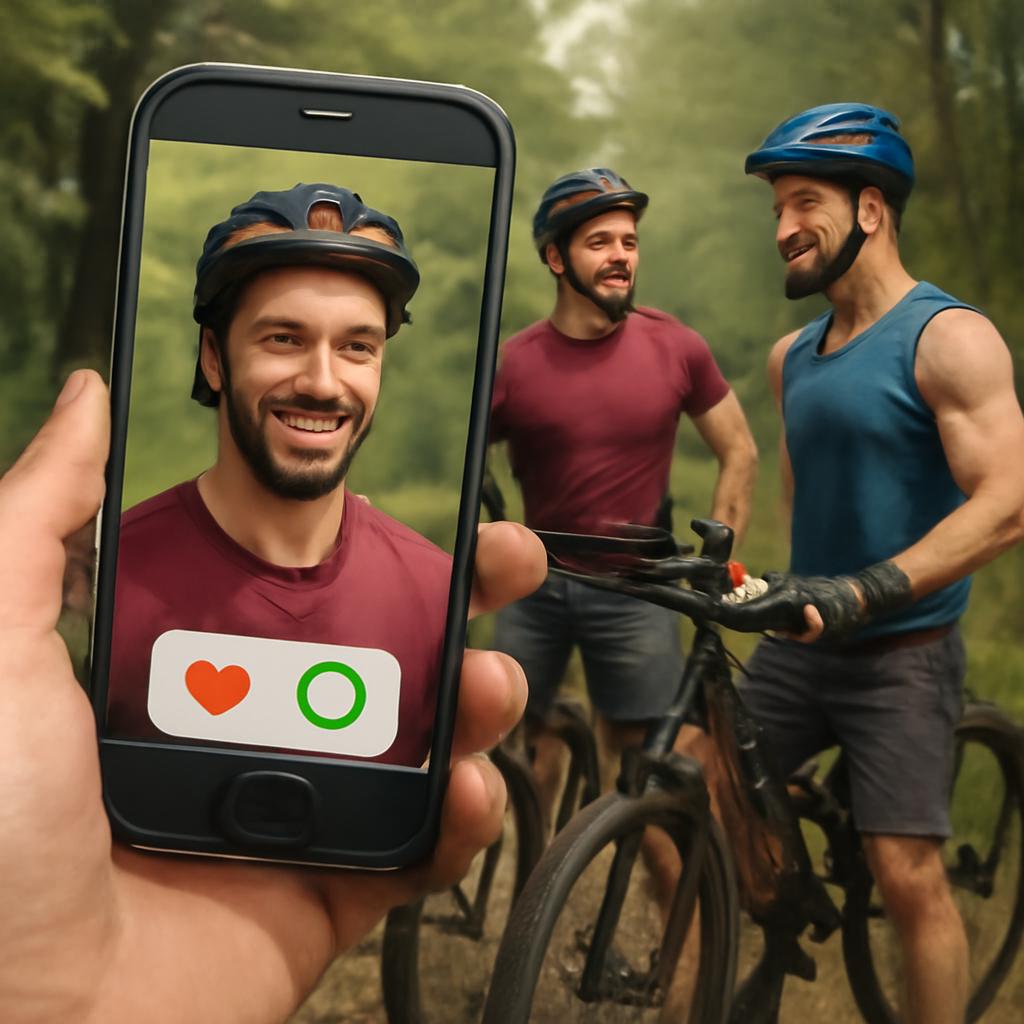 app amizade para quem gosta de fazer trilhas de bicicleta