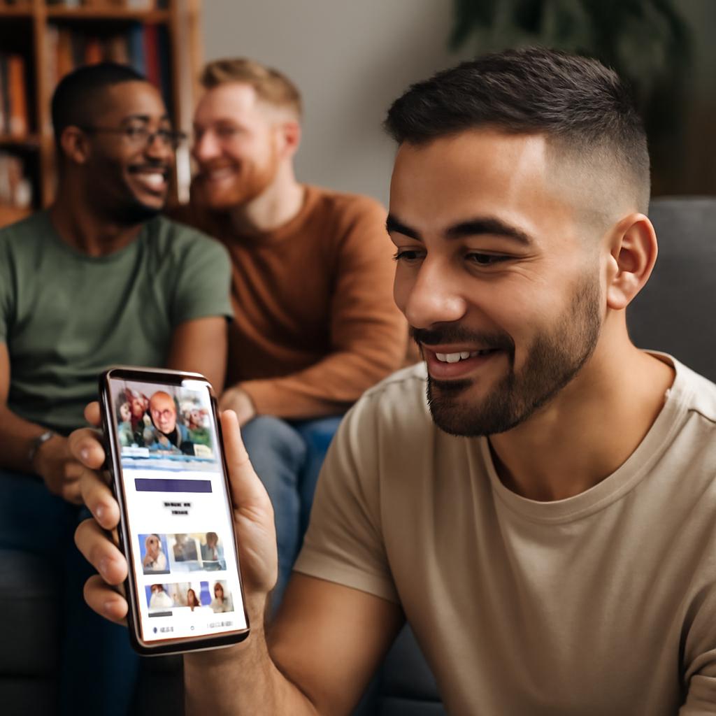 app amizade para grupos de escrita