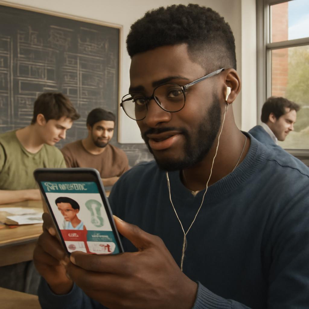 app amizade para estudantes de estatística