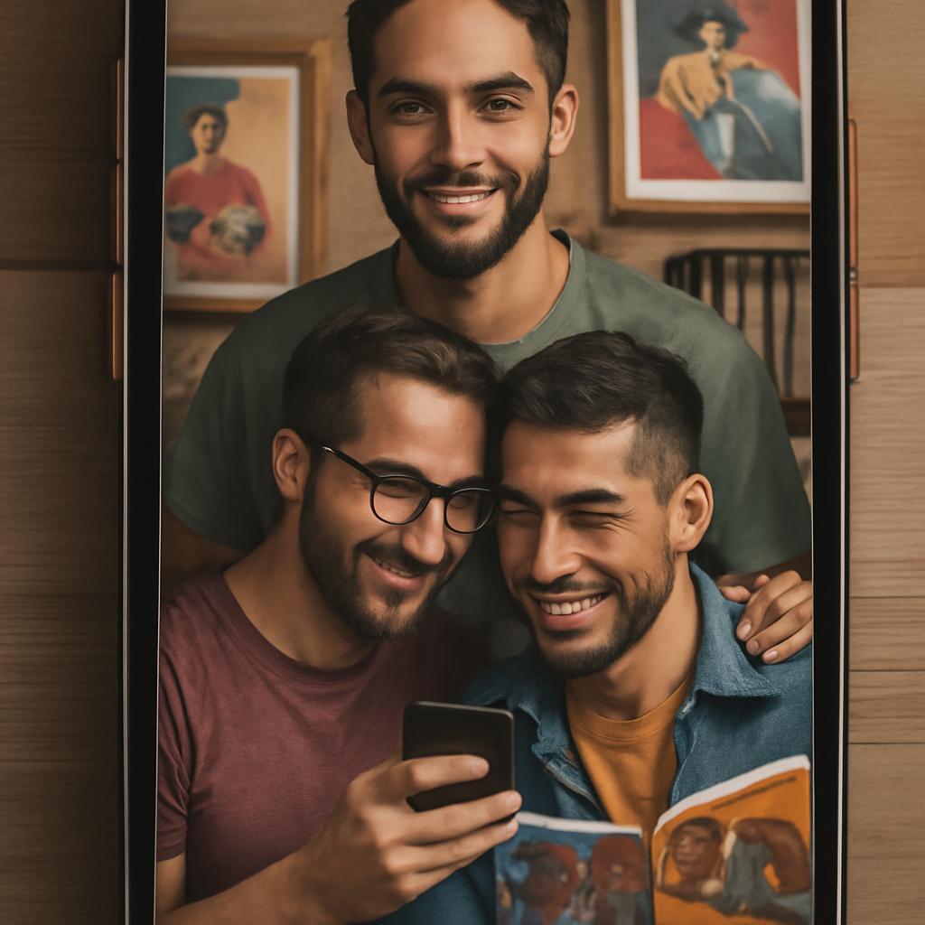 app amizade para fãs de quadrinhos nacionais