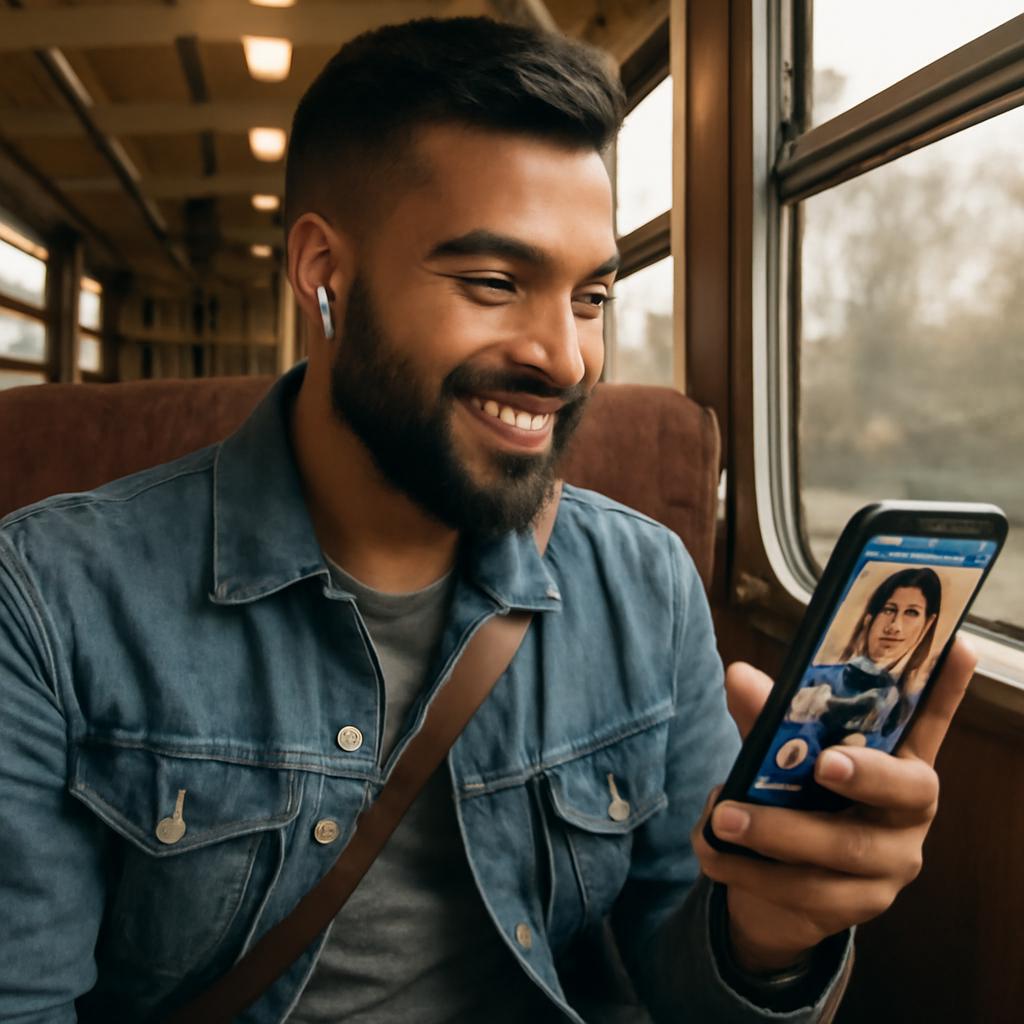 app amizade para quem gosta de viagens de trem
