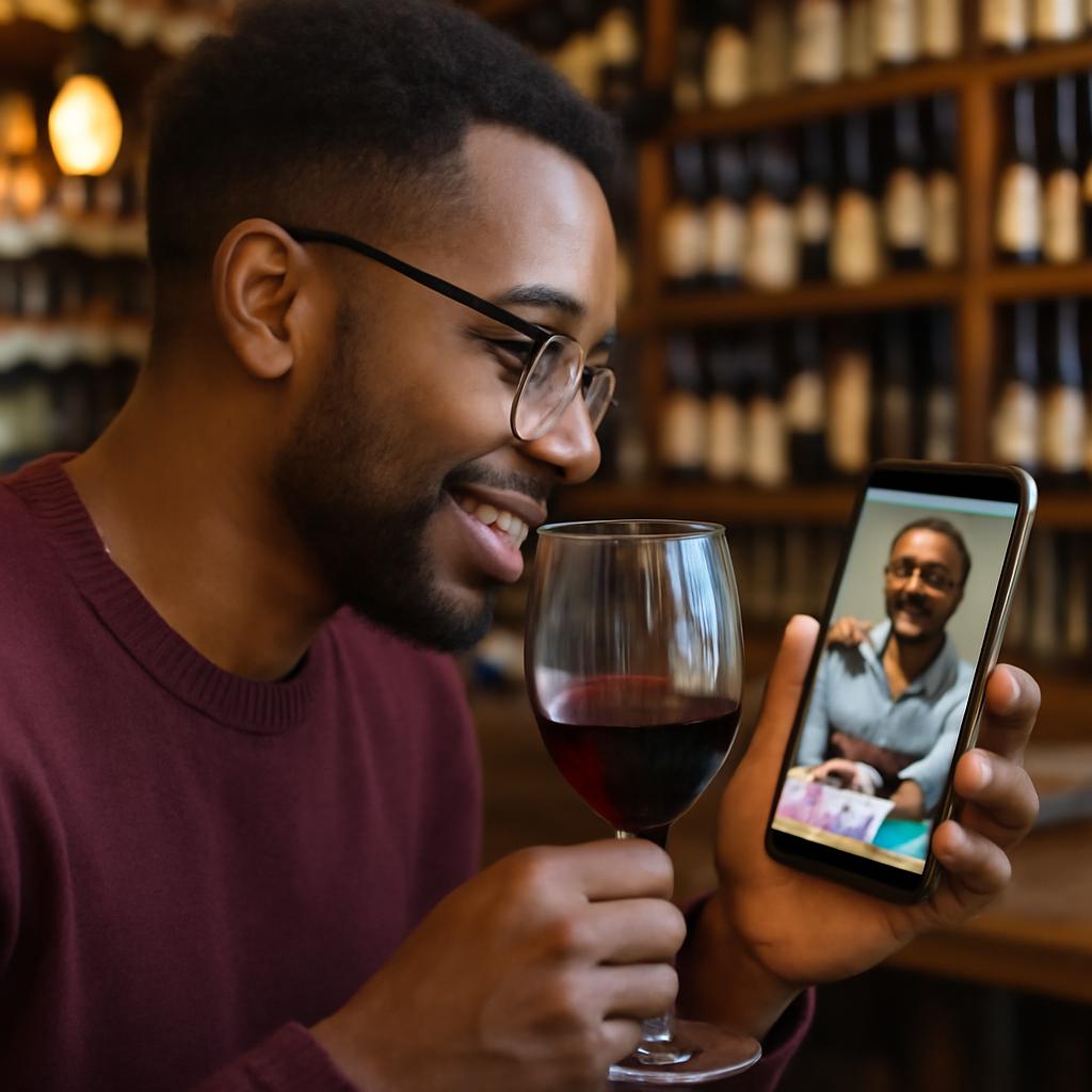 app amizade para quem gosta de degustar vinhos