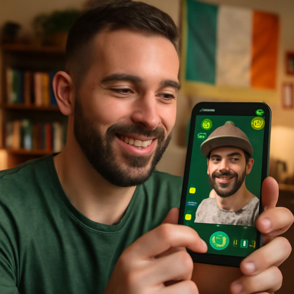 app amizade para fãs de cultura irlandesa