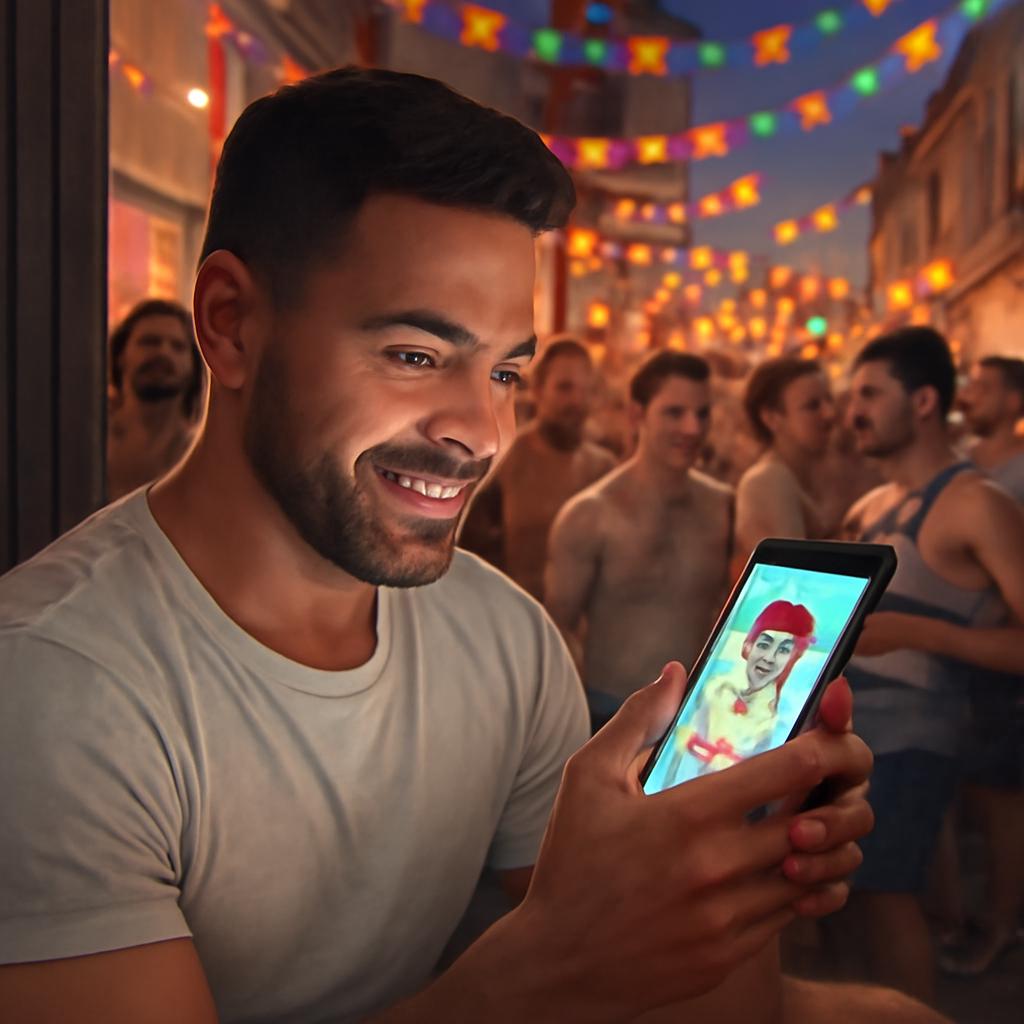 app amizade para amantes de festas comunitárias