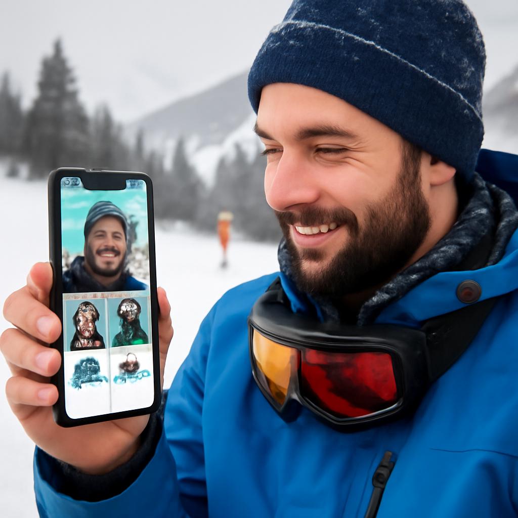 app amizade para praticantes de esportes de inverno em [ESTADO]