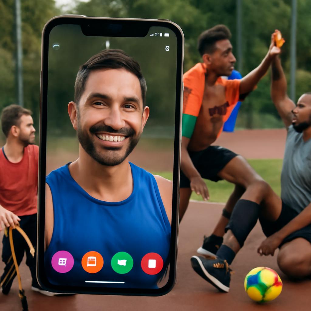 app amizade para praticantes de esporte inclusivo