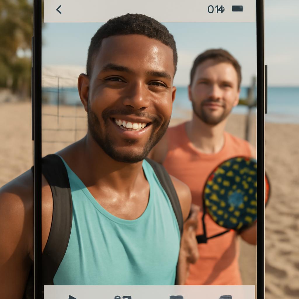 app amizade para praticantes de beach tennis em [CIDADE]