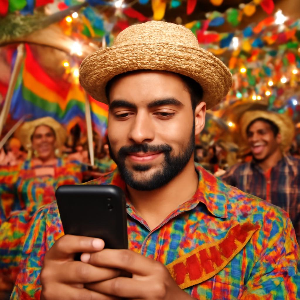app amizade para quem gosta de festas regionais