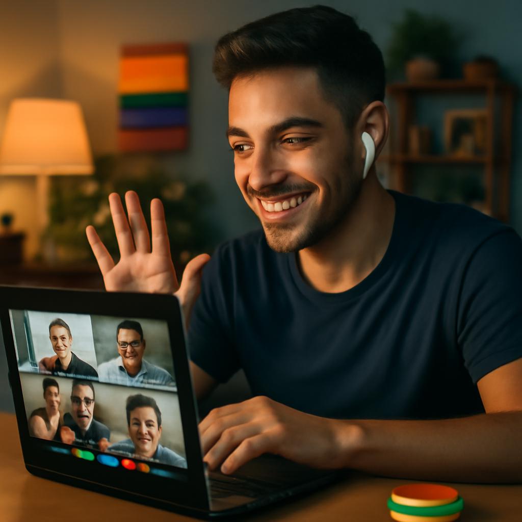 como fazer amigos online em 2025