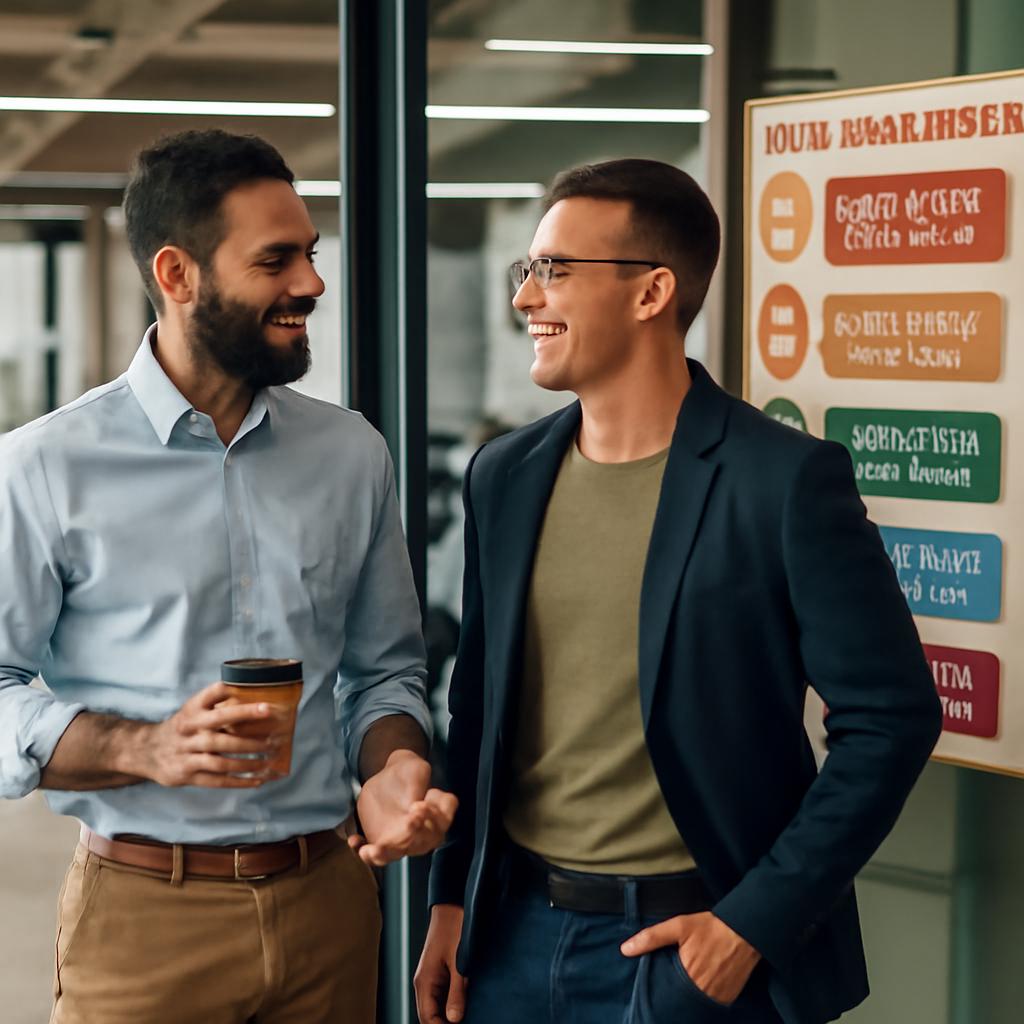 conselhos para iniciar amizade no trabalho