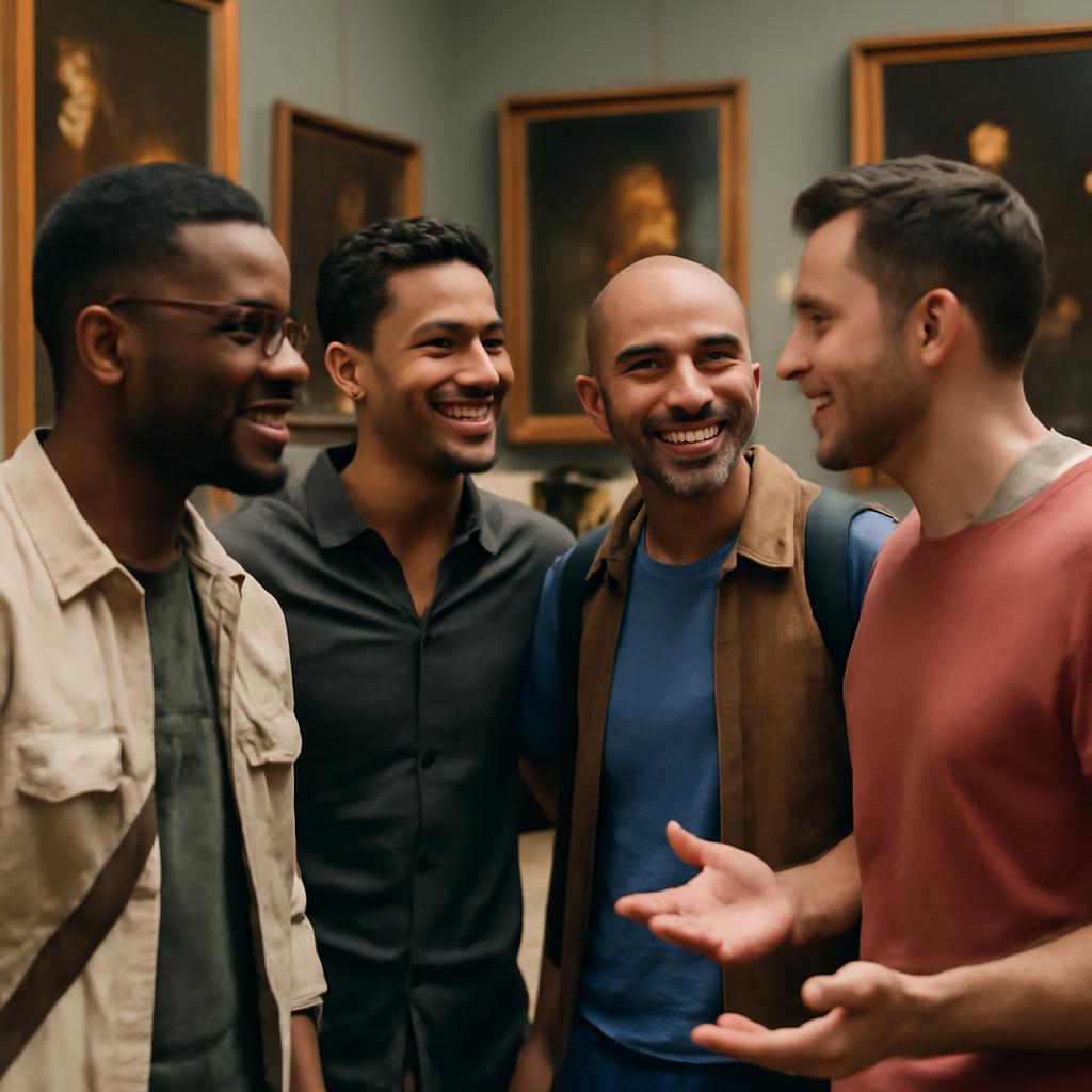 como encontrar amizades para passeios culturais