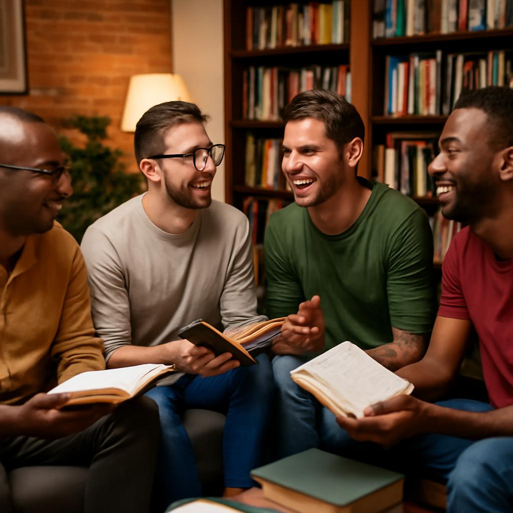 socializar em clubes de leitura para adultos