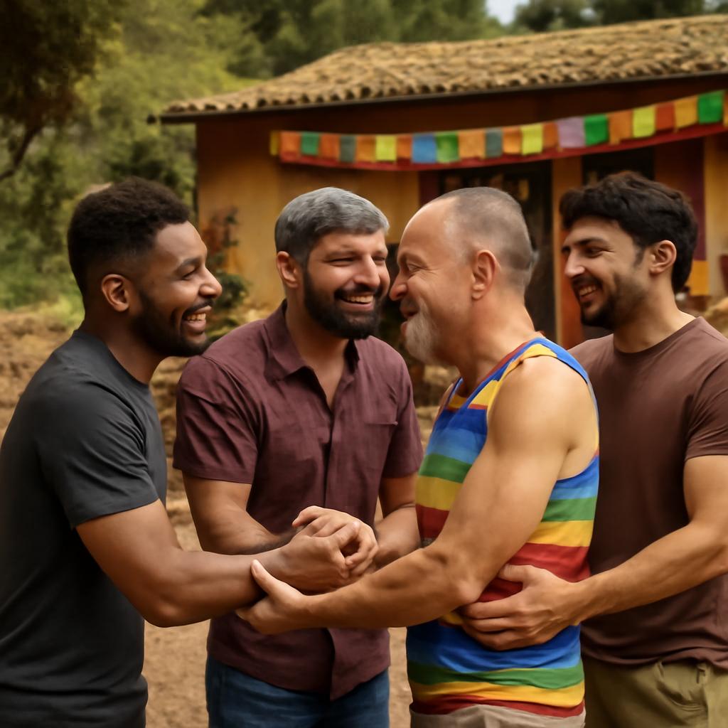 criar amizade em retiros culturais