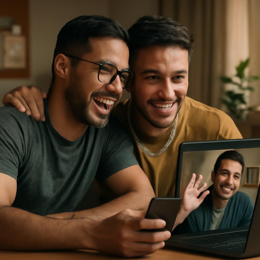como manter amizade em relacionamentos à distância