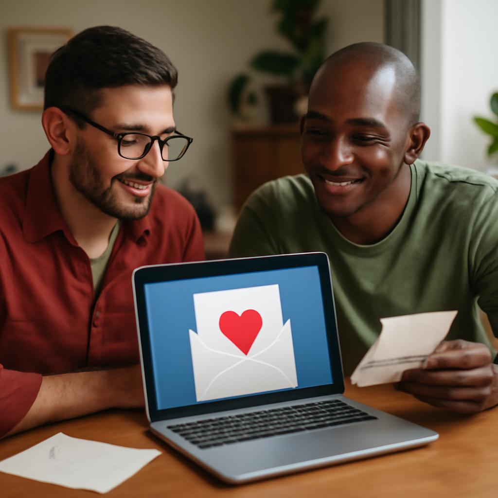 como formar amizades com troca de cartas virtuais