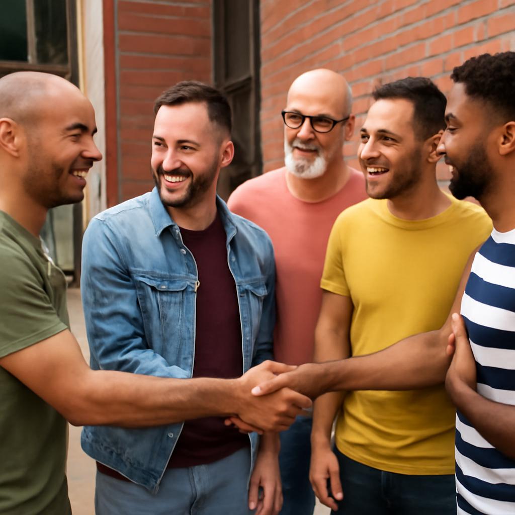 como entrar em grupos de amizade por afinidade etária
