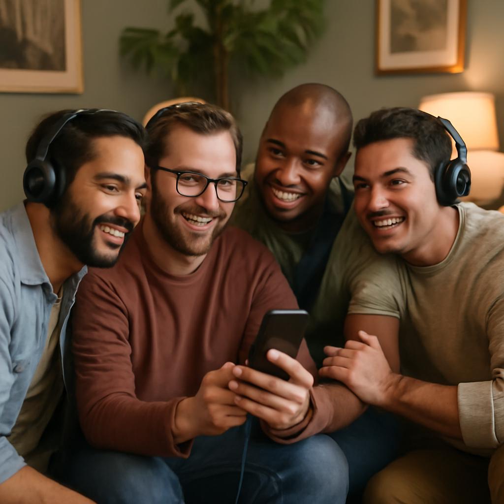 grupo para amizade entre amantes de podcasts