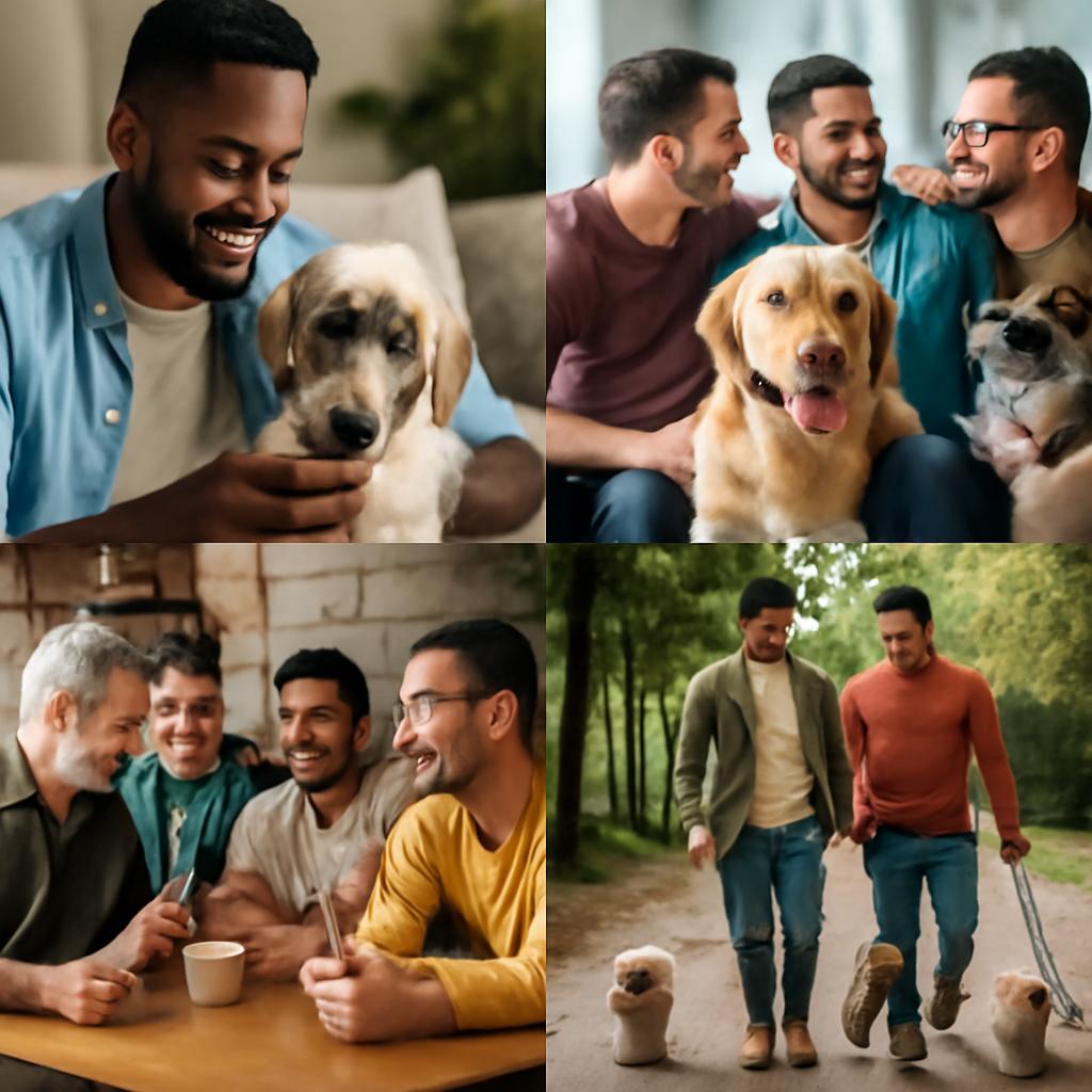 passos para criar grupo de amizade de pais de pets