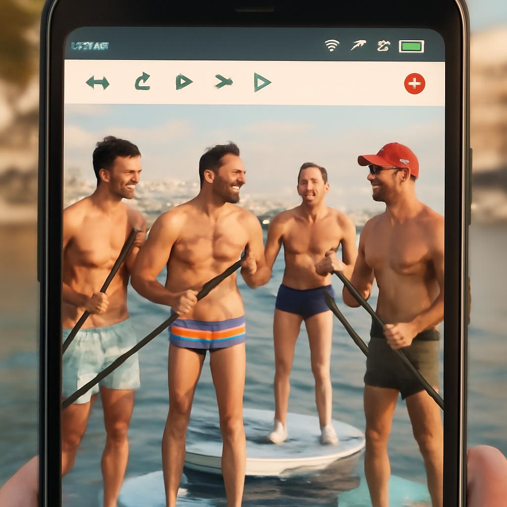plataforma para socializar entre praticantes de stand up paddle