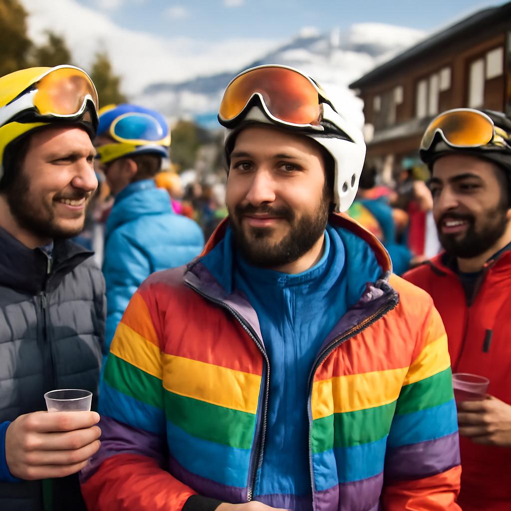 plataforma para socializar praticantes de esportes de inverno