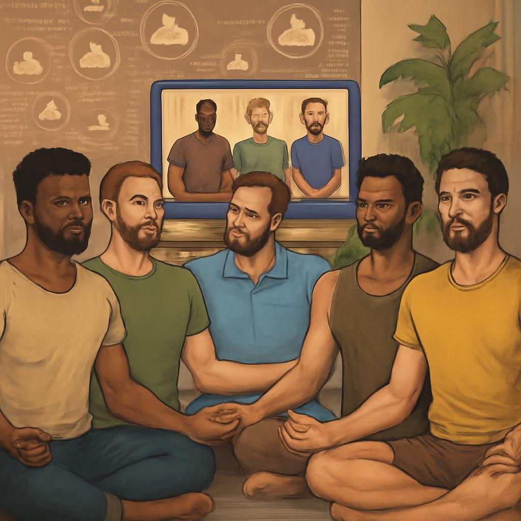 comunidade digital para amizade entre meditadores