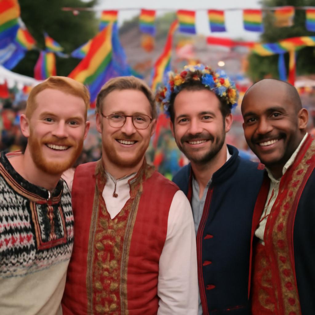 grupo para amizade em eventos culturais escandinavos