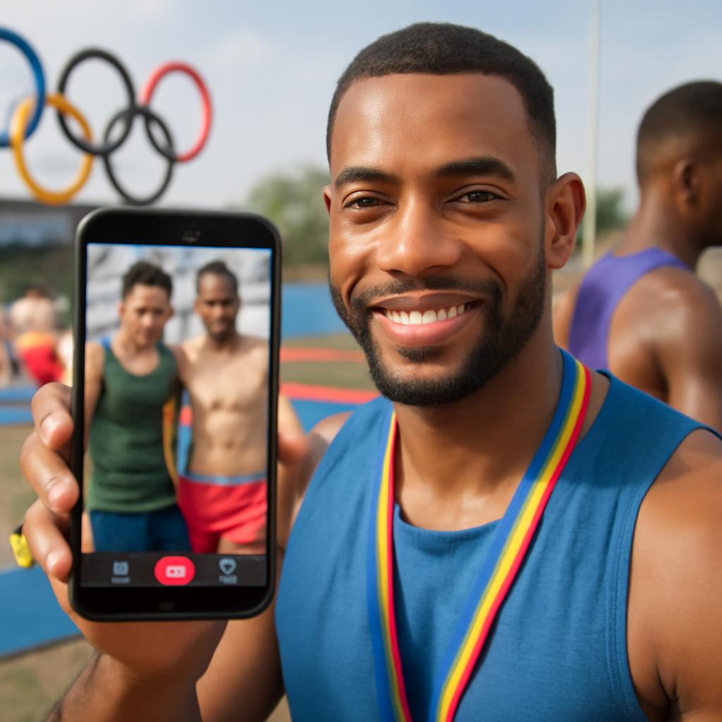aplicativo de amizade para praticantes de esportes olímpicos