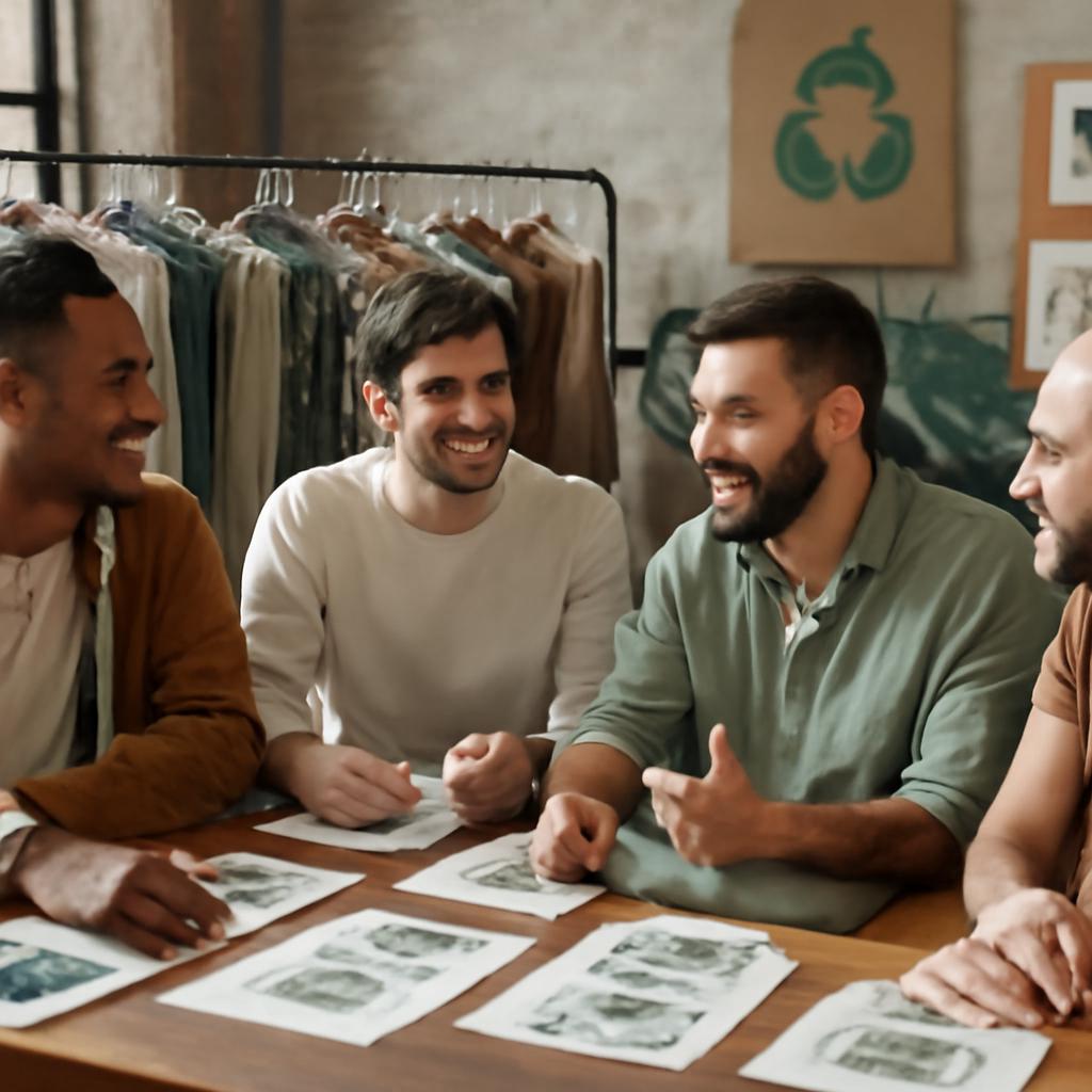 grupo para socialização entre estilistas de moda sustentável