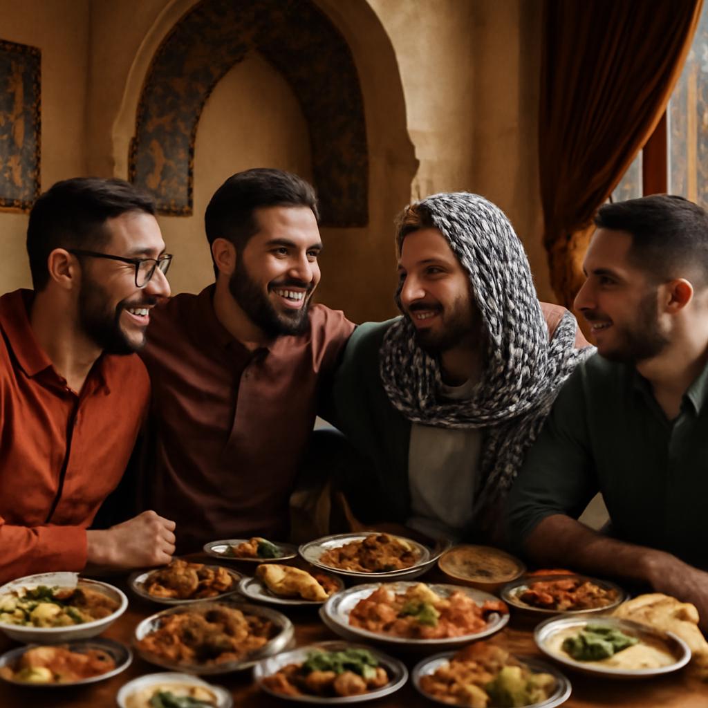grupo para amizade entre amantes de culinária árabe