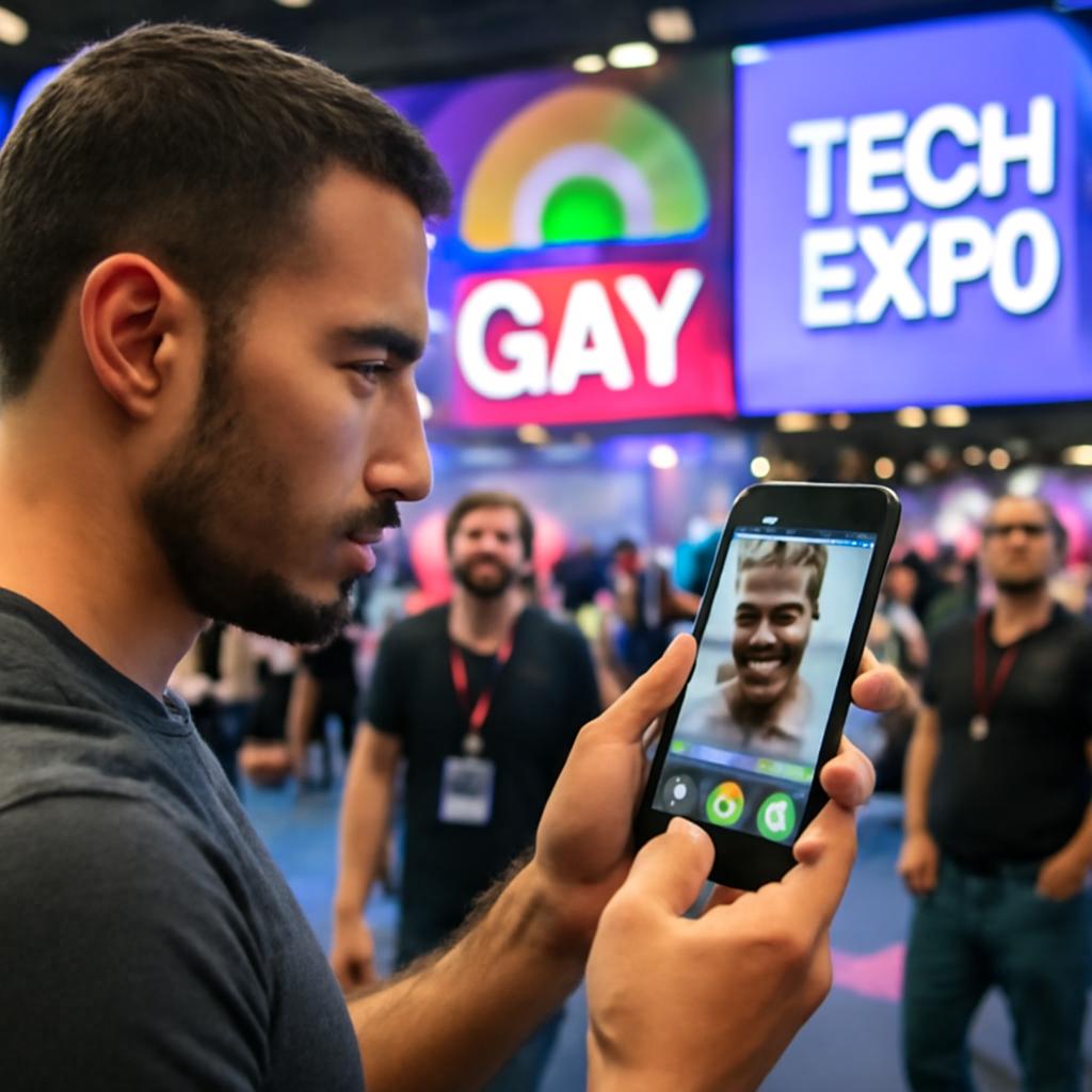 Aplicativo para socializar quem curte feiras de tecnologia