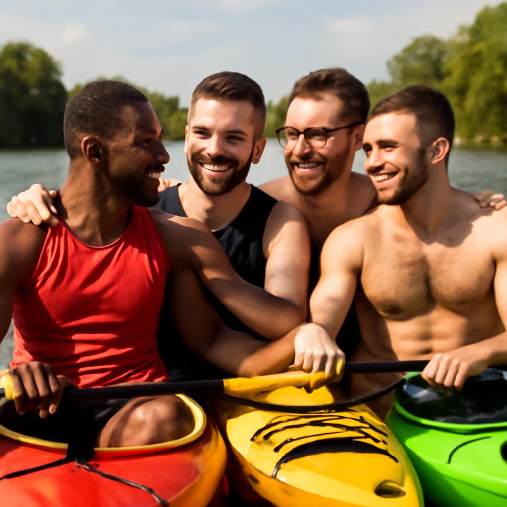 grupo para amizade entre praticantes de canoagem