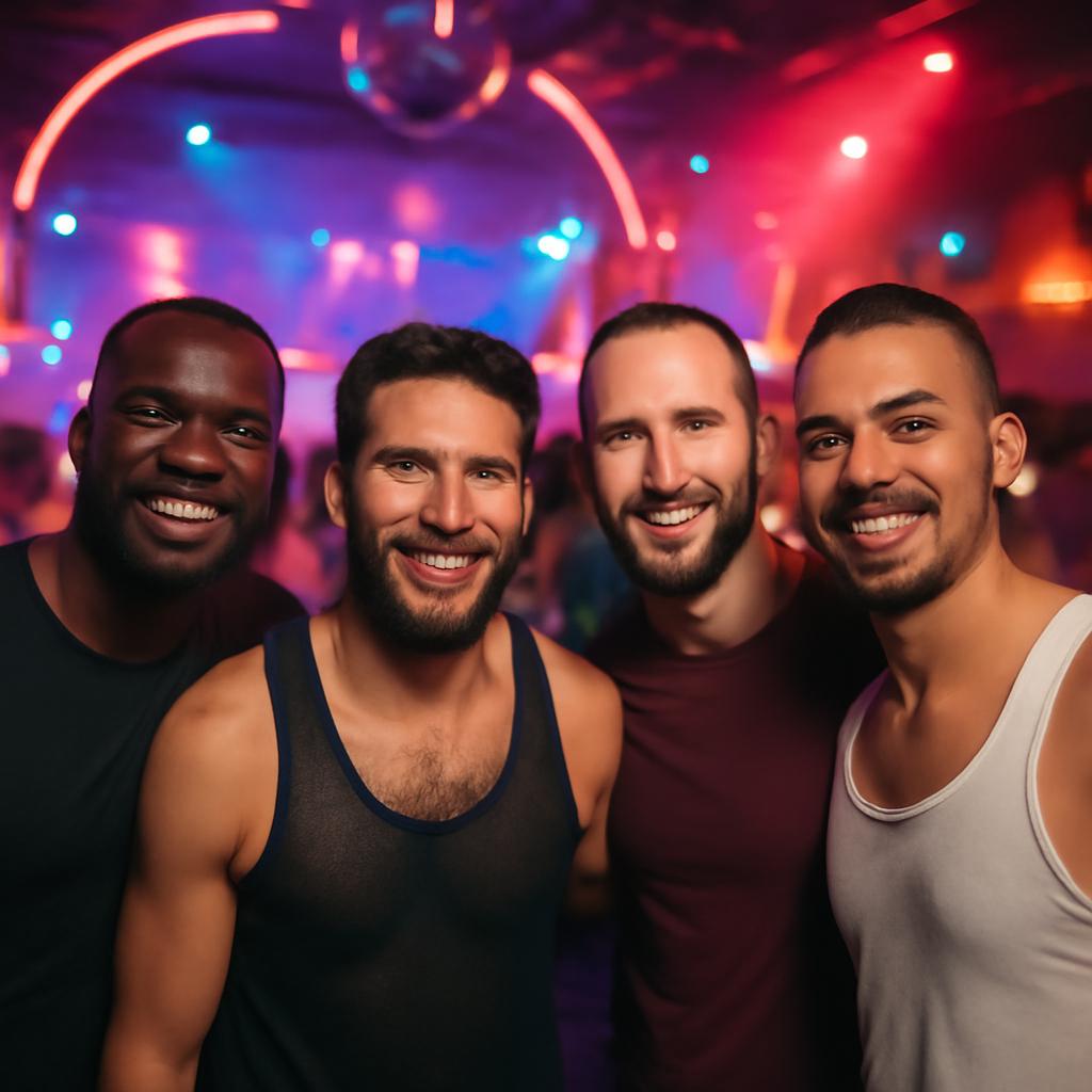 grupo para amizade de apreciadores de festas noturnas