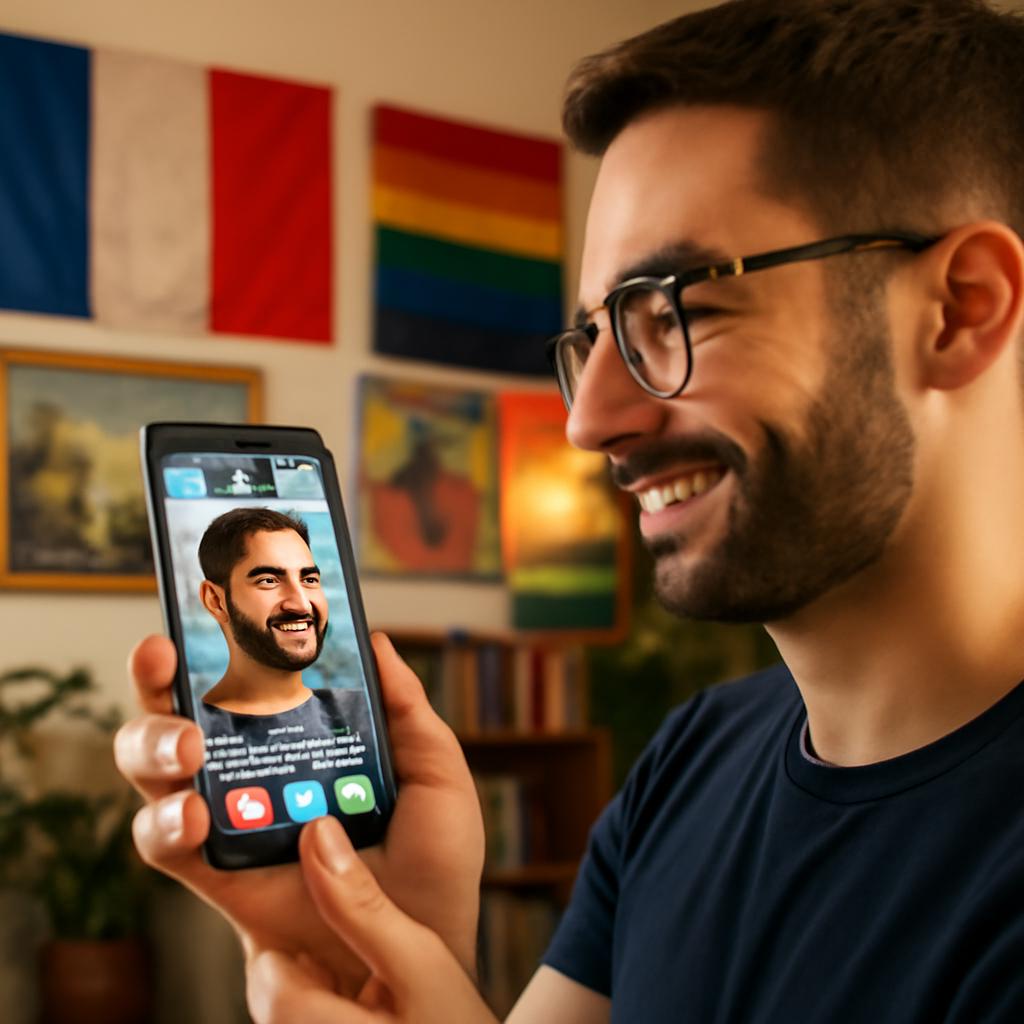 aplicativo para socializar amantes de cultura francesa