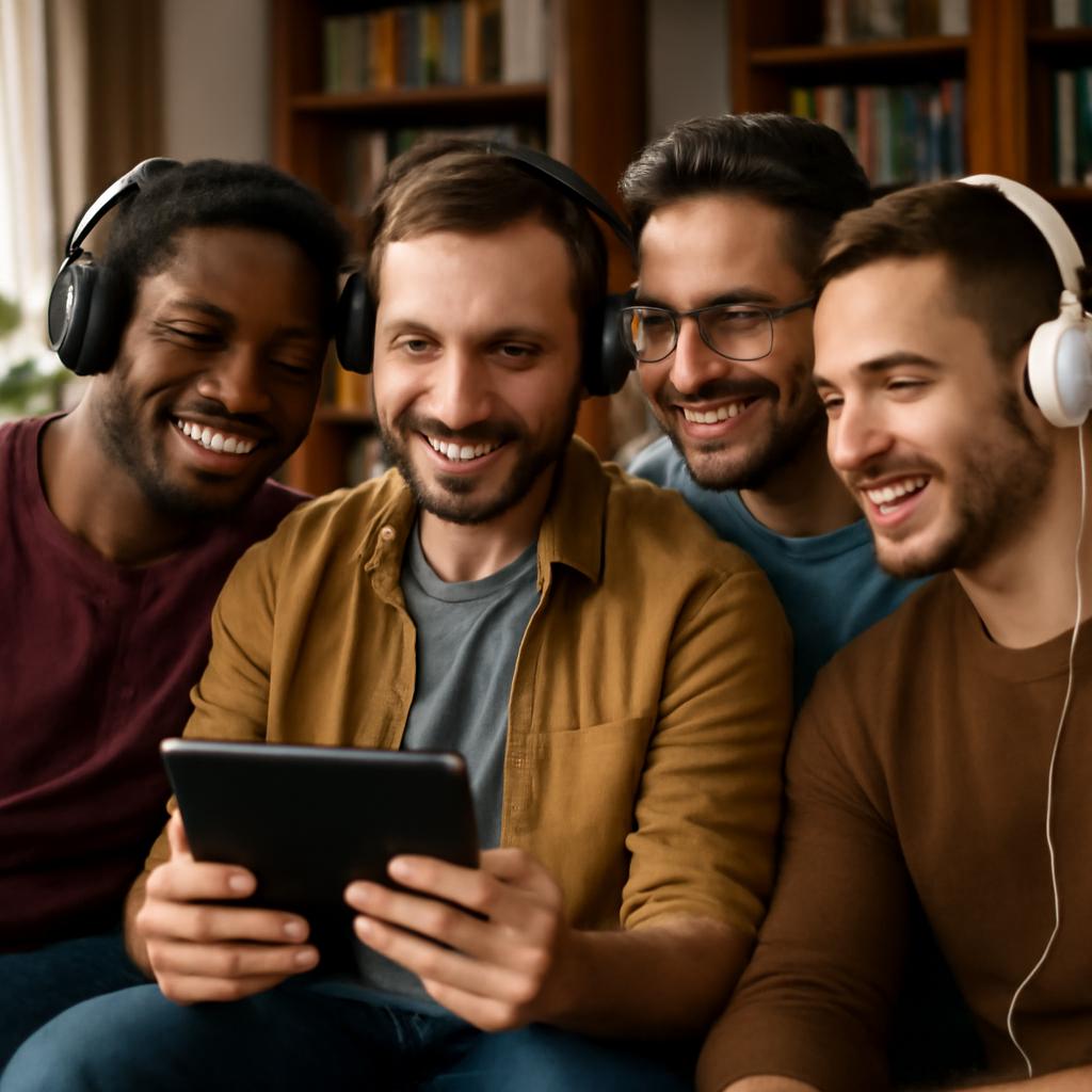 grupo para amizade entre fãs de audiobooks