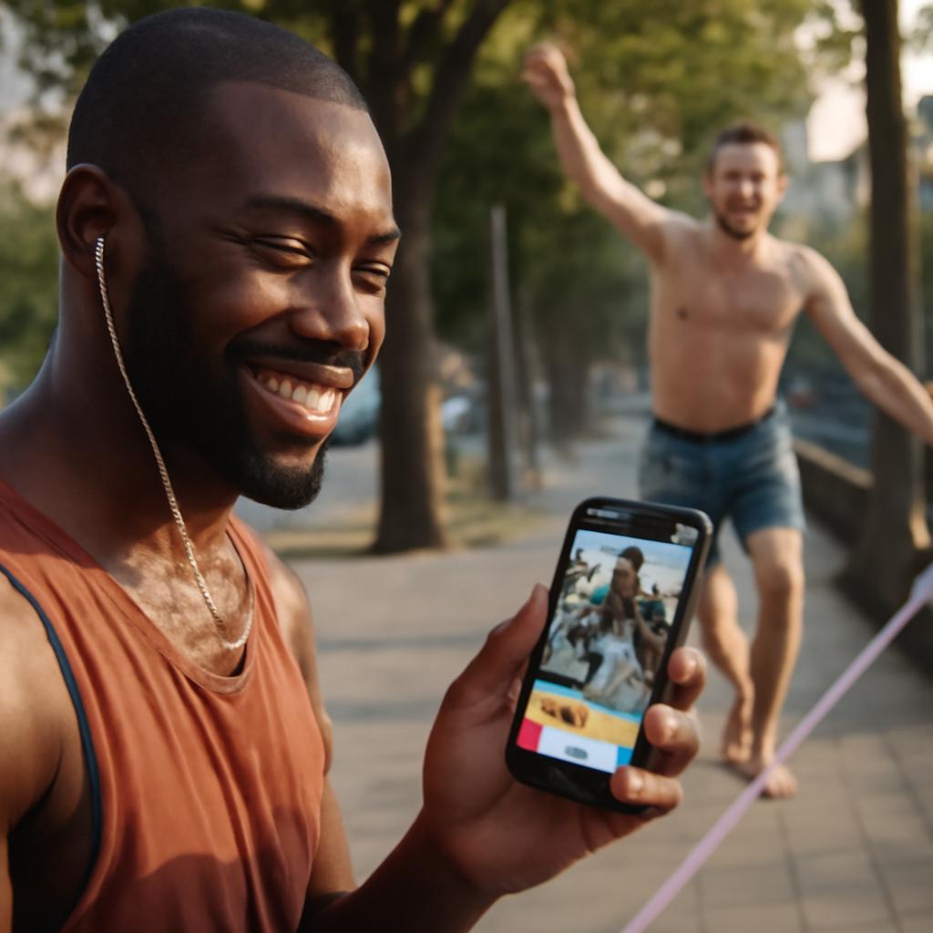 Aplicativo para amizade entre praticantes de slackline urbano