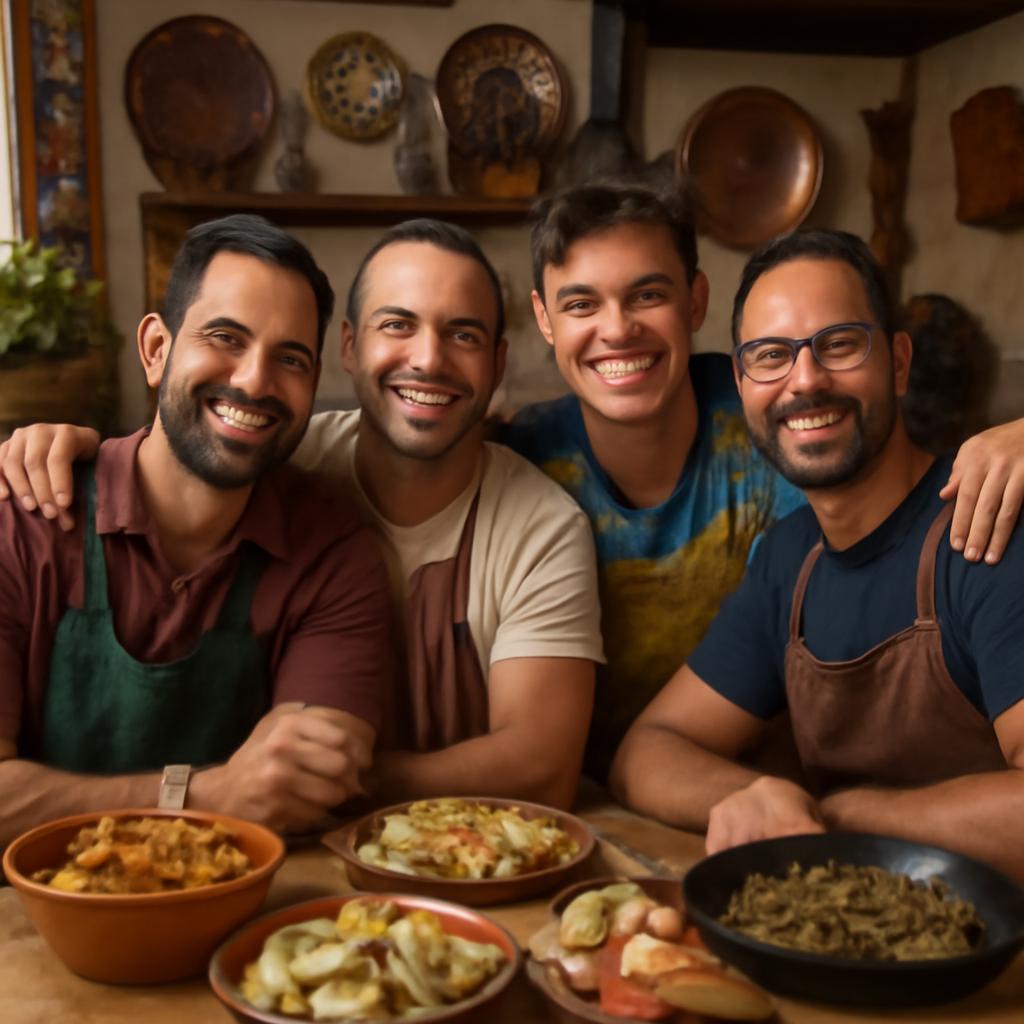 grupo para amizade entre praticantes de gastronomia regional