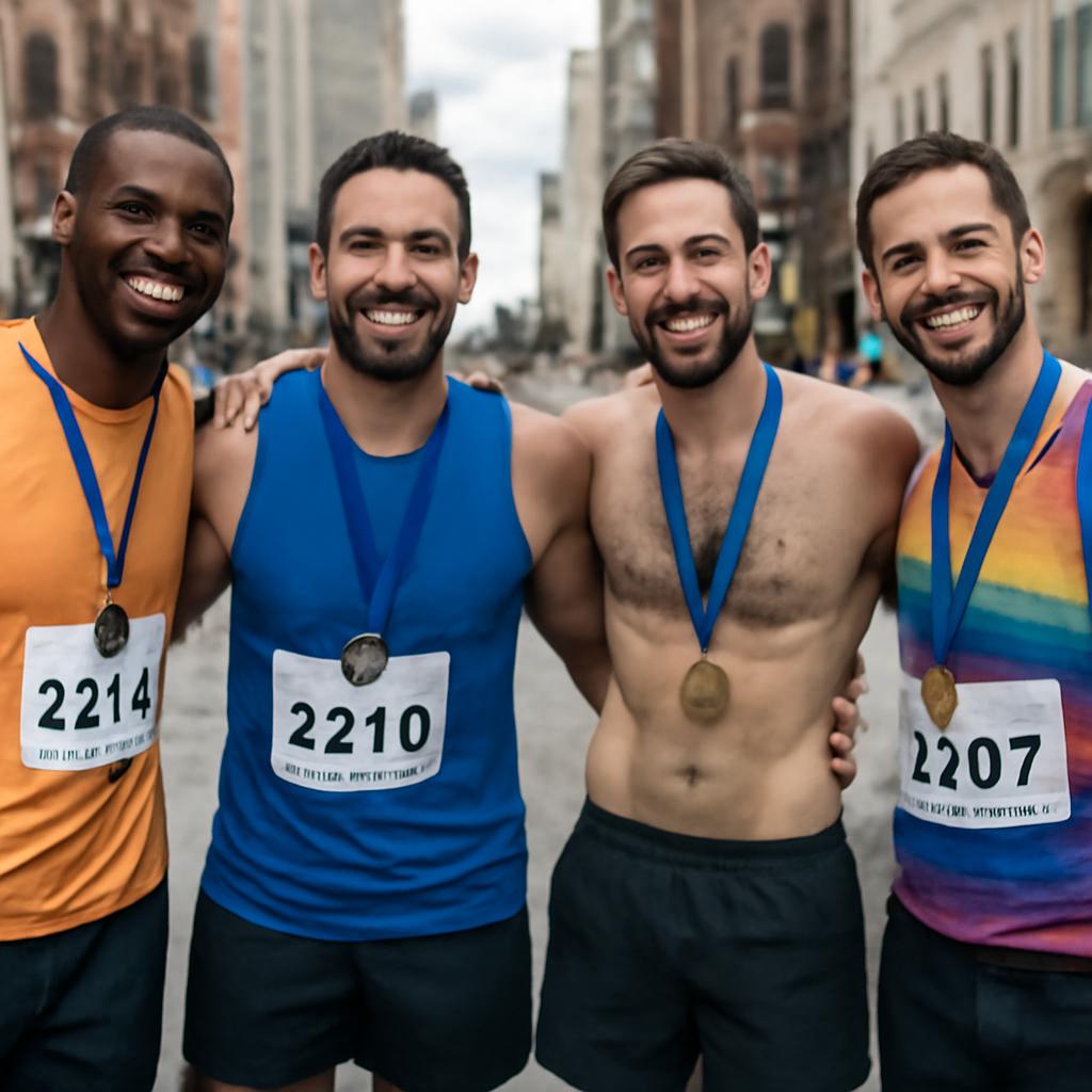 grupo para amizade entre praticantes de maratonas urbanas