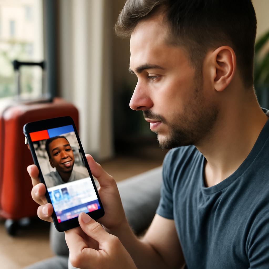aplicativo para quem busca apoio após intercâmbio
