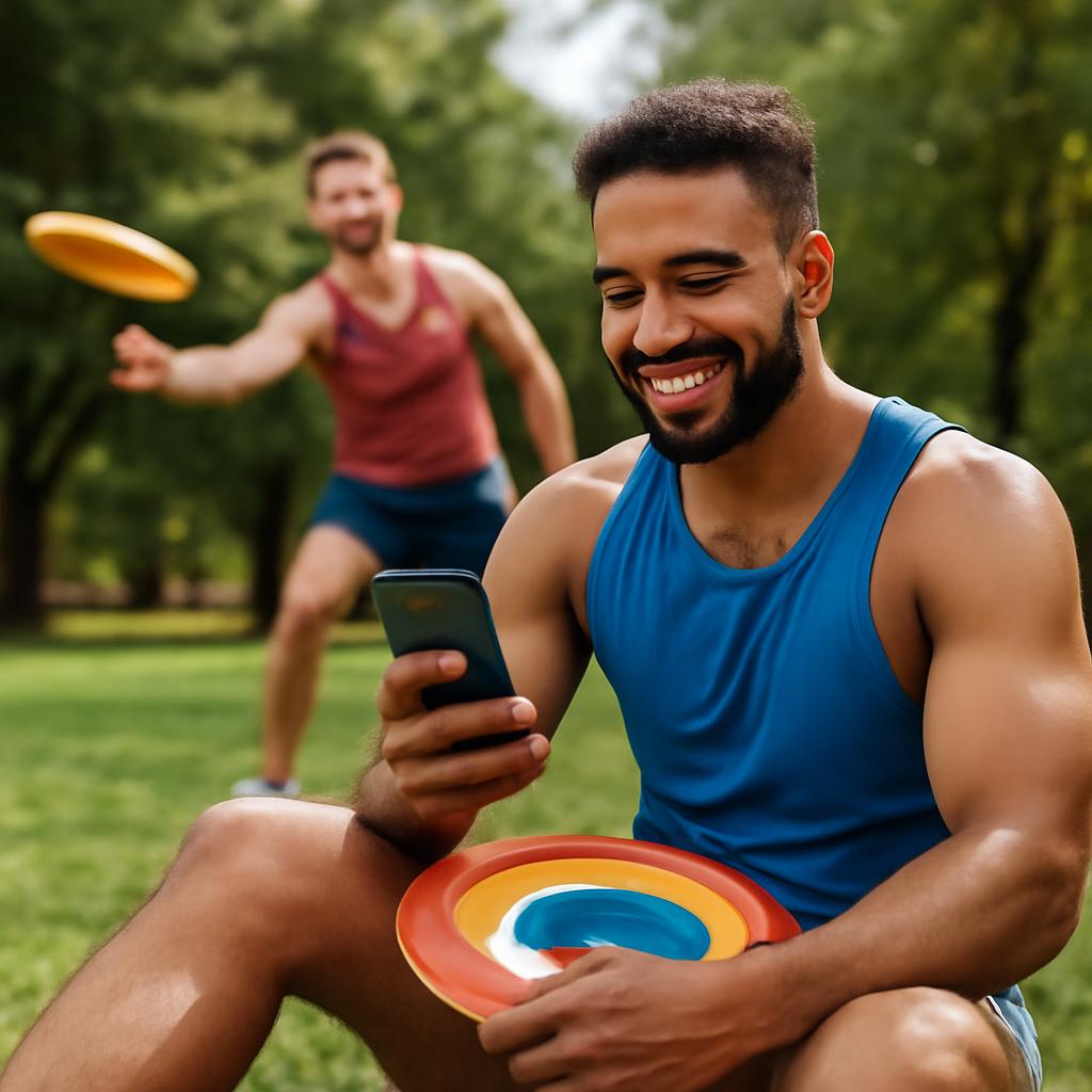 aplicativo para socialização entre praticantes de frisbee