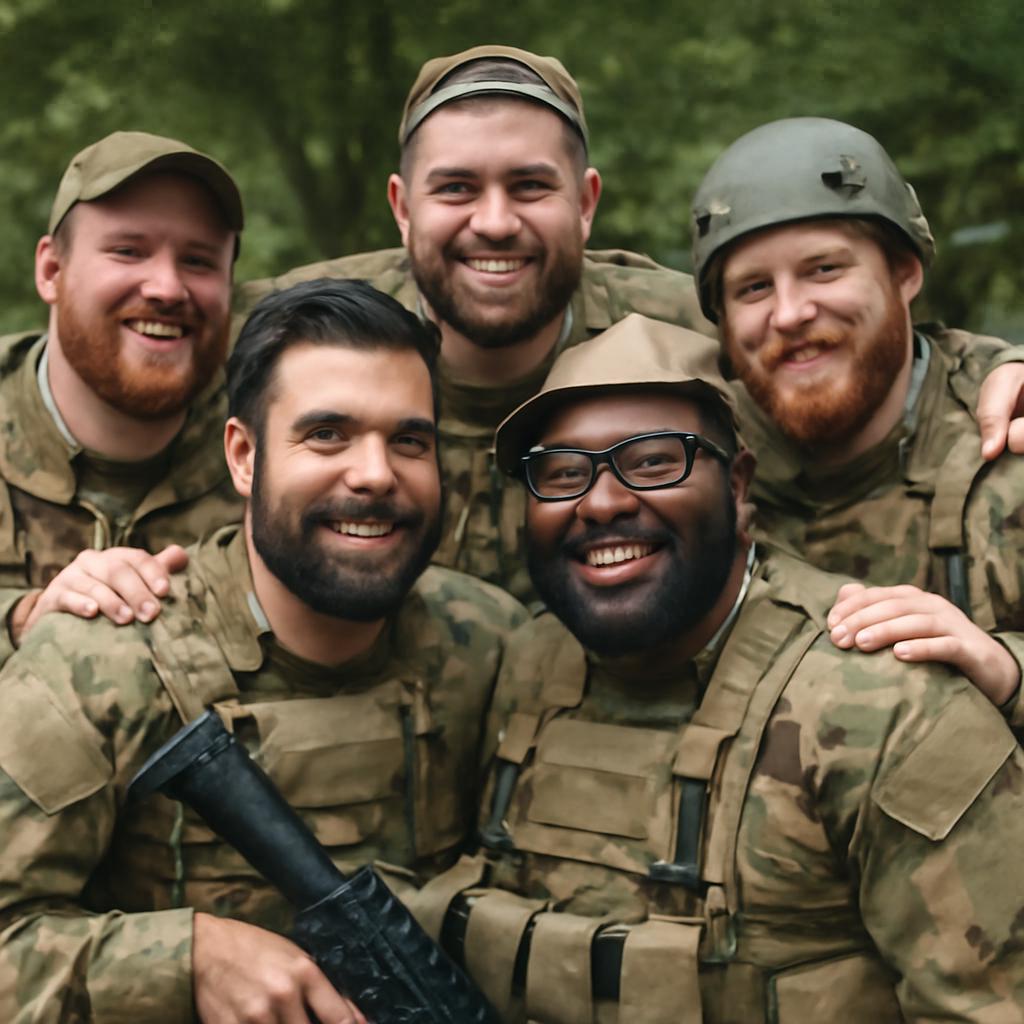 rede para amizade de praticantes de airsoft