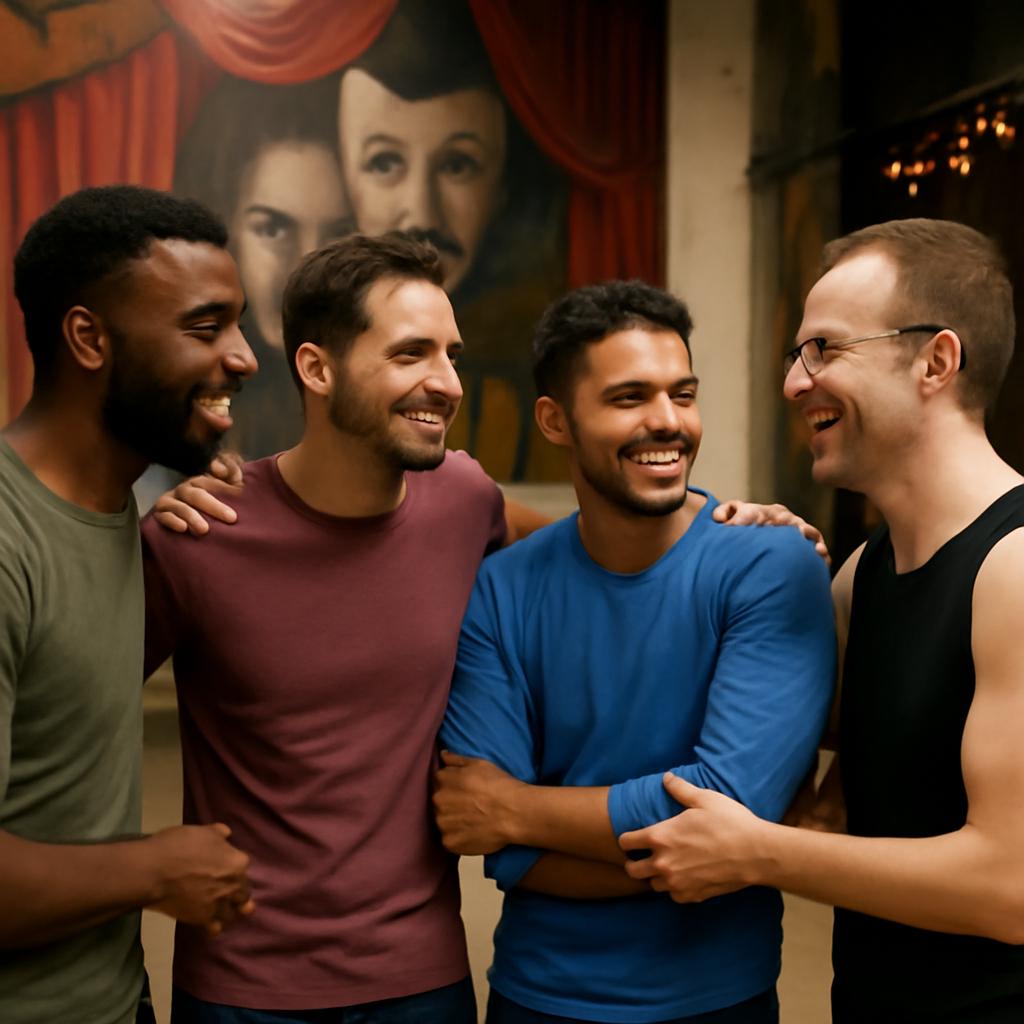 rede para amizade de praticantes de teatro amador